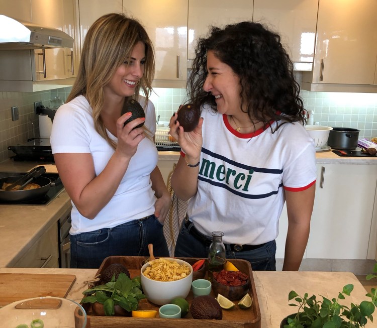 Me and Nancy - avocado cheers